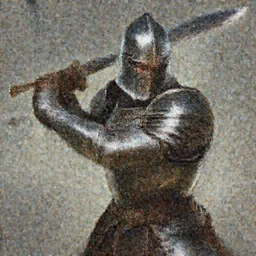 portrait epic armored war commander swinging big sword. highly detailed, digital painting, concept art, smooth, sharp focus, illustration, art by greg rutkowski