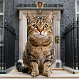 larry the cat being elected prime minister of the uk, realism