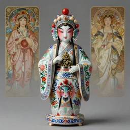 portrait of a cannabis machine, machine pot, decorated with chinese opera motifs, asian, fine china, traditional chinese art, intricate, elegant, highly detailed, symmetry, digital painting, artstation, concept art, smooth, sharp focus, illustration, art by artgerm and greg rutkowski and alphonse mucha, 8 k
