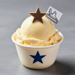extremely delicious looking photo of ice cream desert in cup, very expensive top quality product, michelin star, most perfect desert on the world, small manufacture, unique style, 8 k, product photography, professional studio photography