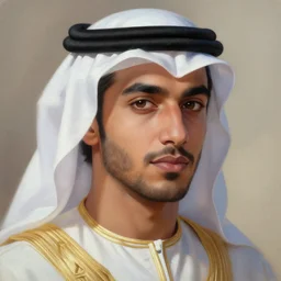 beautiful painting arab jung elegant, highly detailed, digital painting, artstation, concept art, smooth, sharp focus, illustration, inspirational in anime, perfect face