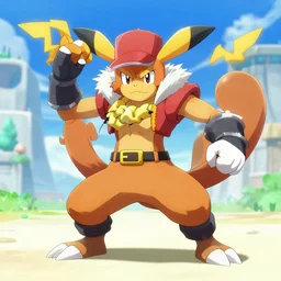 thunder monkey pokemon Super Samurai Mode