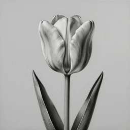 rule of thirds the tulip, an ultrafine detailed painting by rafal olbinski, behance contest winner, pop surrealism, detailed painting, very detailed, minimalist, skeuomorphic, airbrush art