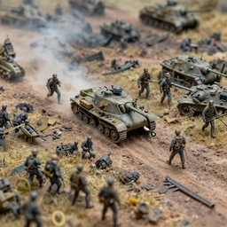 zoomed in photo taken of an epic intricate extremely detailed, ww 2, landing at normandy, battlefield diorama, with highly detailed, exquisitely weathered 3 d printed models. macro shot, photorealistic, sharp focus, f 0. 4, golden ratio, soft light,, 3 9 0 0 k