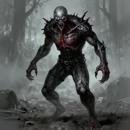 Silent Hill 3 game screenshot, Nightmare creature concept art