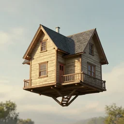 flying house by james paick