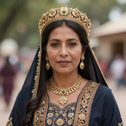 incredibly realistic, too detailed portrait of the royal consort from el paso texas, centered portrait, octane render, bump mapping, global illumination, unreal engine 5, 8 k, bokeh, d & d digital art, mark ryden, rob gonsalves