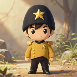 cute star trek officer napoleon bonaparte, natural lighting, path traced, highly detailed, high quality, digital painting, by don bluth and ross tran and studio ghibli and alphonse mucha, artgerm