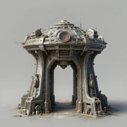 portal turret, 3 d render, expressionistic, intricate detail, meticulous brush strokes, genius composition, masterpiece, work of art, 4 k wallpaper