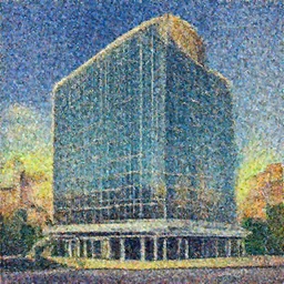 artwork of a building, with a large visible humanoid and a visible scenery in the style of sidney nolan,