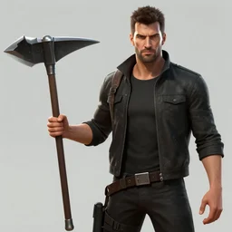 Gman from half life with a crowbar in his right hand, digital art made by Stanley Artgerm Lau, WLOP, Rossdraws, James Jean, Andrei Riabovitchev, Marc Simonetti, Yoshitaka Amano, ArtStation, CGSociety
