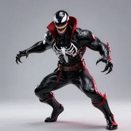 venom as doctor strange, black and red suit, dynamic lighting, photorealistic fantasy concept art, trending on art station, stunning visuals, terrifying, creative, cinematic