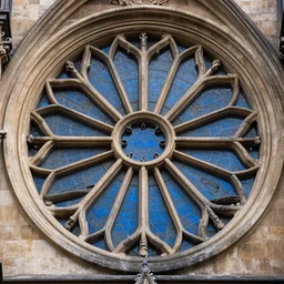 ornate symmetrical spiral cathedral window, very beautiful, photograph, high definition