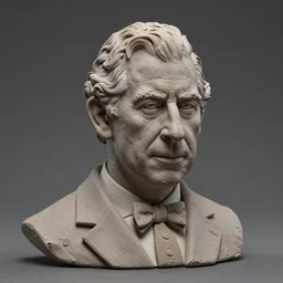 prince charles made out of polymer clay detailed sculpture trending on artstation