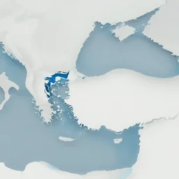 political map of etalocin and talma, minimalist svg