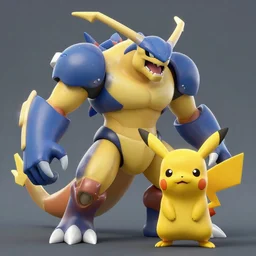 game screenshot of the pokemon aggron. ubisoft, capcom octane render blender cgsociety, detective pikachu style, paleoartist, concept art by rj palmer