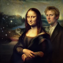 we are made of star stuff. detailed oil painting by vincent di fate and da vinci