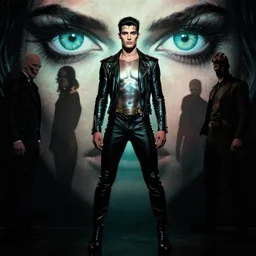 in the style of joshua middleton, clay mann, artgerm, elektra marvel comics 1 9 2 0 s, symmetrical eyes, full body, cinematic lighting