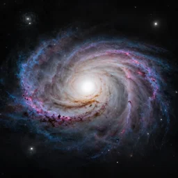 hyper realistic picture of the m 7 4 galaxy, high resolution, cinematic, 4 k
