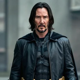 Keanu reeves as robin from Batman 4K detailed super realistic