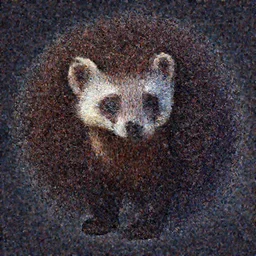 curled perspective digital art of curly hair marten by anton fadeev from nightmare before christmas