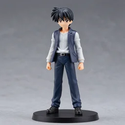 george best, an anime nendoroid of tanaka, figurine, detailed product photo