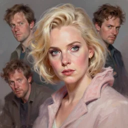 json bourne as mrs doubtfire, intricate, fictional character, dynamic pose, dramatic lighting, realistic shaded lighting, pastel shades, expressively loose brush strokes, perfect face, 8 k realistic, hyper detailed, digital painting, artstation, concept art, hyper detailed eyes, art by sam spratt and peter mohrbacher and james jean