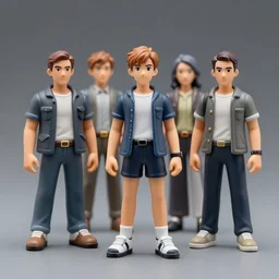 plastic figurines, photography, ultra realistic, highly detailed, 8 k