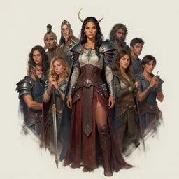 side shot centered painted portrait, maya ali wind sorcerer by sasha tudvaseva, matte painting concept art, official fanart hd artstation by valentina remenar, c home, maria dimova, lois van baarle, xiaofei ye, ilya kuvshinov, sang nguyen