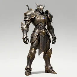 pacific rim jaeger in ancient medieval ornamented armor, full body concept, beksinski, dark soul concept, ruan jia