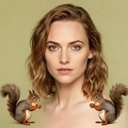 diane kruger, wavy hair, squirrels : : by martine johanna and simon stalenhag and chie yoshii and casey weldon and wlop : : ornate, dynamic, particulate, rich colors, intricate, elegant, highly detailed, vogue, harper's bazaar art, fashion magazine, smooth, sharp focus, 8 k, octane render,