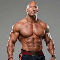 dwayne the rock johnson as fire lord ozai