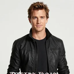 realistic photo of percy jackson show poster with walker scobell as percy