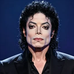 close up of thin!!! michael jackson with thin!!! face!!!!!, short curly hair, standing on stage live at the indoor o 2 arena wearing a sparkling white diamond outfit with large thin shoulder pads!!!!! doing a concert, multiple flashing lights and colorful spotlights, beautiful photography, cinematic, award - winning photo, highly detailed, this is it