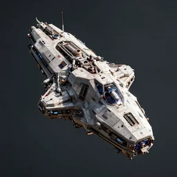 render of a highly detailed solitary angular military space station, alone, huge, gargantuan scale, complex science fiction intricate machinery, 8 k octane render, 4 k unreal engine, chromatic aberration, trending on artstation. chiaroscuro lighting, high contrast lighting, by paul chadeisson and sparth