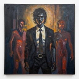 an amazing masterpiece of art by gerald brom, antisocial activist