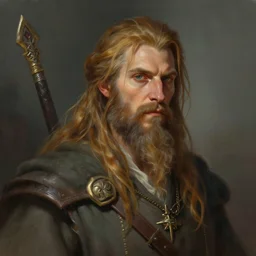 a detailed portrait of a druid, by justin gerard and greg rutkowski, digital art, realistic painting, fantasy, dnd, character design, trending on artstation