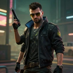 Cauã Reymond in Cyberpunk 2077