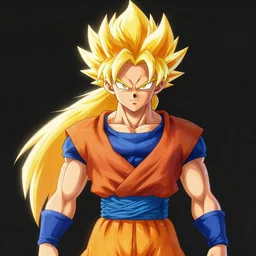 link as the fierce diety super sayian, from the legend of zelda!! portrait illustration, pop art, splash painting, art by geof darrow, ashley wood, alphonse mucha, makoto shinkai
