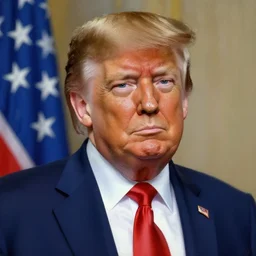 painting of donald trump