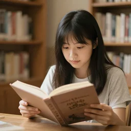 The girl reading this
