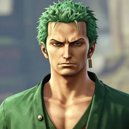 highly detailed portrait of zoro from one piece with mops looking at the camera in gta v, stephen bliss, unreal engine, fantasy art by greg rutkowski, loish, rhads, ferdinand knab, makoto shinkai and lois van baarle, ilya kuvshinov, rossdraws, tom bagshaw, global illumination, radiant light, detailed and intricate environment