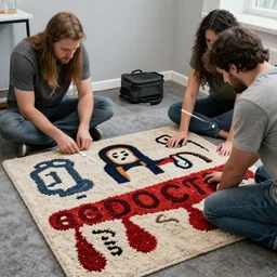 drug addicts getting arrested except they are rug!!! addicts, photorealistic