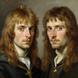 arthur pendragon and merlin. focus on their faces. natural lighting. highly detailed painting by gaston bussiere, j. c. leyendecker, greg rutkowski 8 k