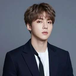 Kim Namjoon of BTS band , hyper Realistic 8k