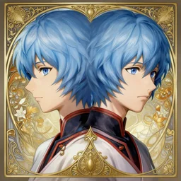 symmetry portrait of ayanami rei, intricate, elegant, highly detailed, digital painting, artstation, concept art, smooth, sharp focus, illustration, art by artgerm and greg rutkowski and alphonse mucha, 8 k