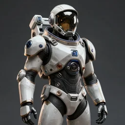 a character wearing space armor from dead space, by Visceral Games, high detail, trending on artstation