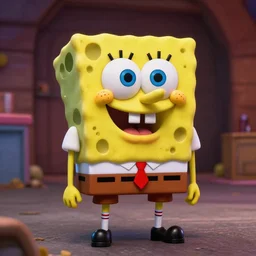 A shot from the spongebob adventure movie starring elon musk, infared photography, 8K, film render, extremely detailed, rendered in Octane