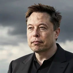 3d Elon Musk, octane render