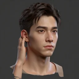 hyper realistic celebrity model rendered in arnold renderer, subsurface scattering, substance painter, zbrush, featured on artstation, cgsociety, showcase, realistic skin shader, unreal engine 5 lumen